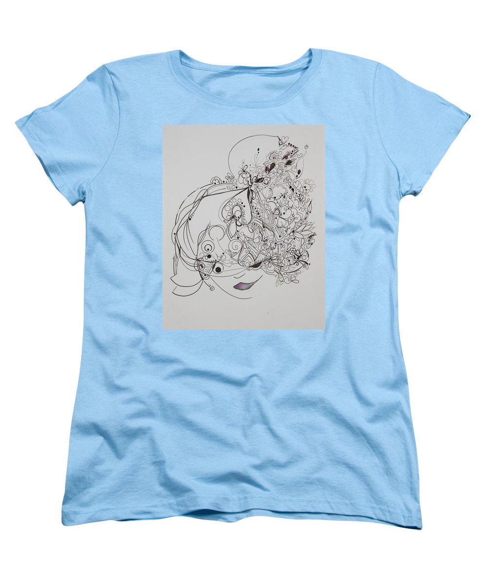 Away They Go - Zentangle Collection - Women's T-Shirt (Standard Fit)