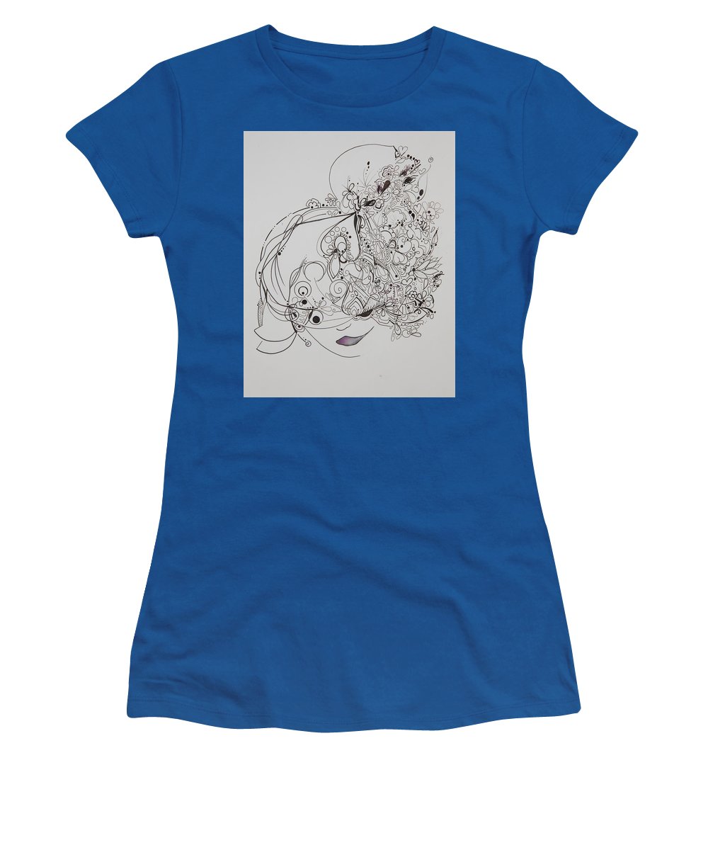 Away They Go - Zentangle Collection - Women's T-Shirt