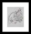 Away They Go - Zentangle Collection - Framed Print