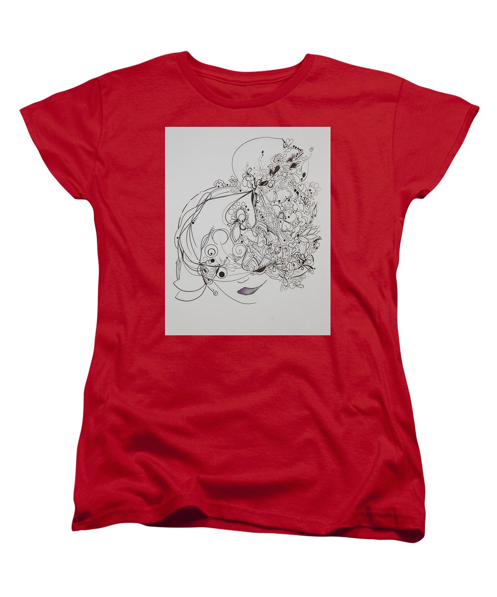 Away They Go - Zentangle Collection - Women's T-Shirt (Standard Fit)