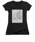 Away They Go - Zentangle Collection - Women's V-Neck