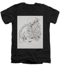 Away They Go - Zentangle Collection - Men's V-Neck T-Shirt