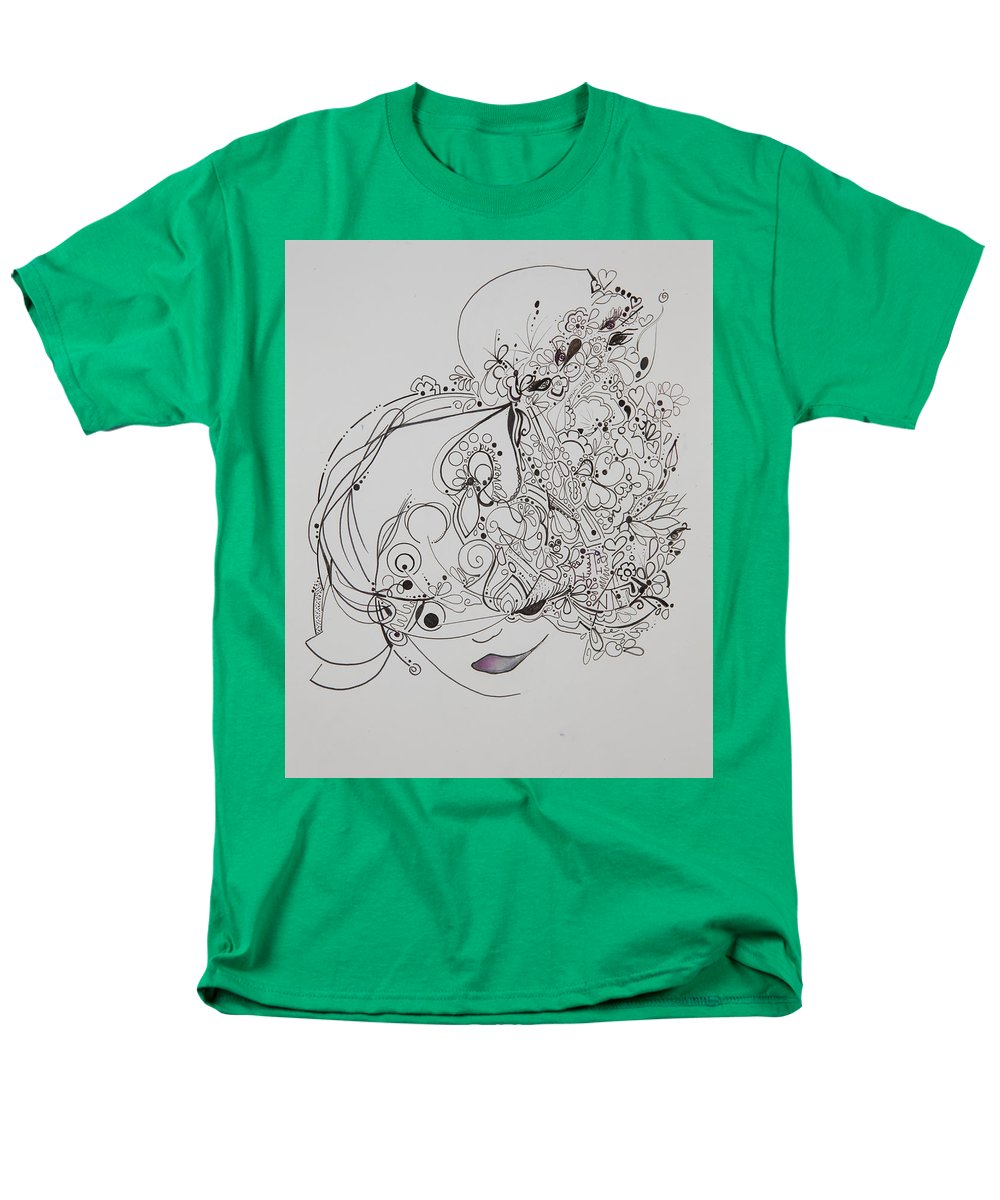 Away They Go - Zentangle Collection - Men's T-Shirt  (Regular Fit)