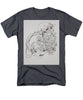 Away They Go - Zentangle Collection - Men's T-Shirt  (Regular Fit)
