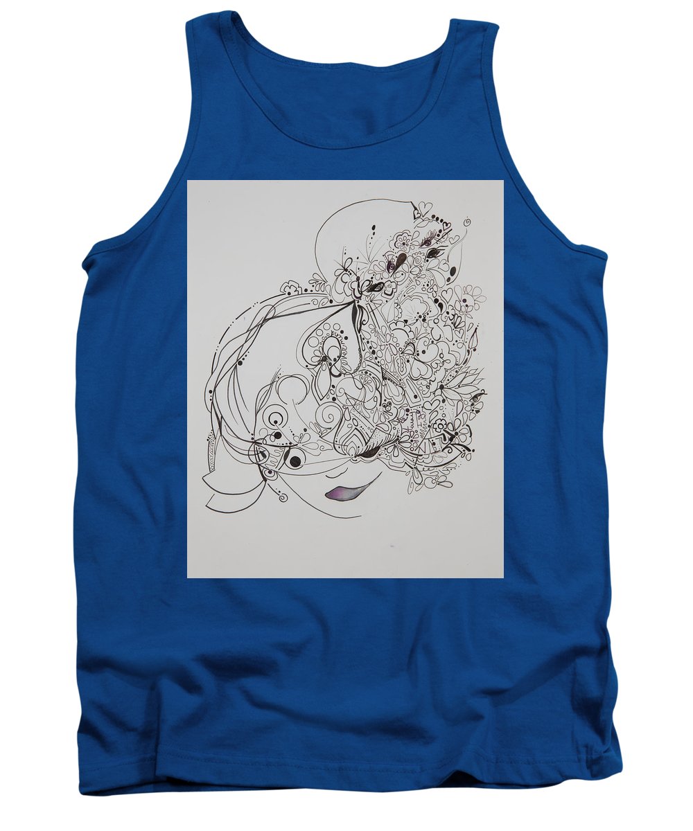 Away They Go - Zentangle Collection - Tank Top