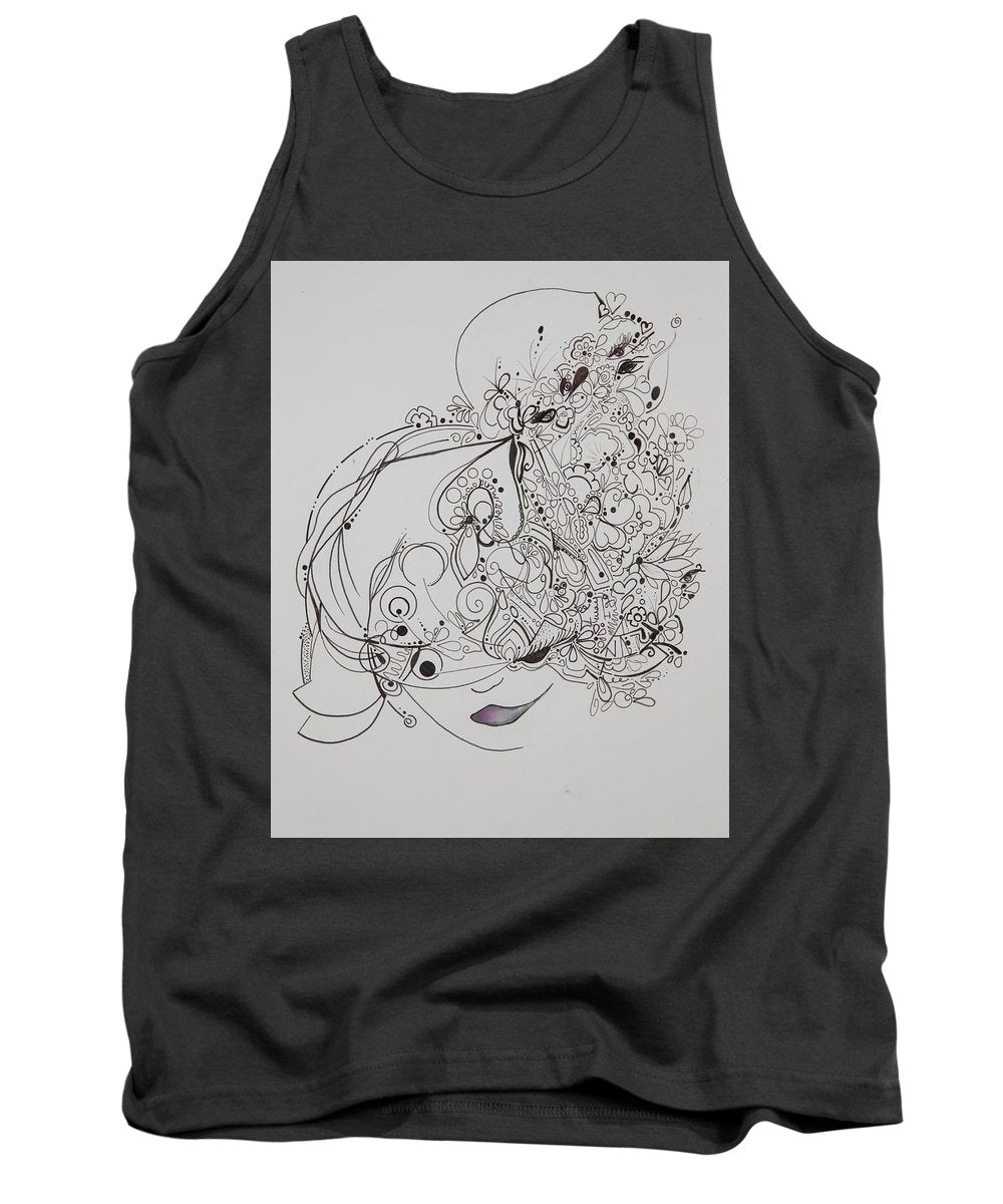 Away They Go - Zentangle Collection - Tank Top