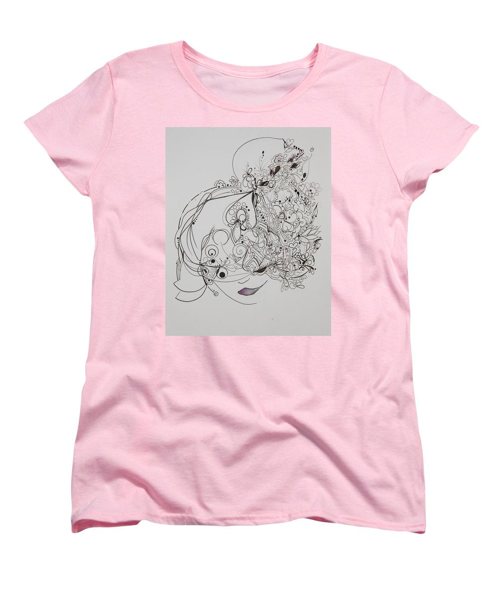 Away They Go - Zentangle Collection - Women's T-Shirt (Standard Fit)