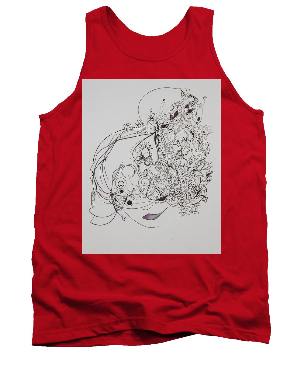 Away They Go - Zentangle Collection - Tank Top