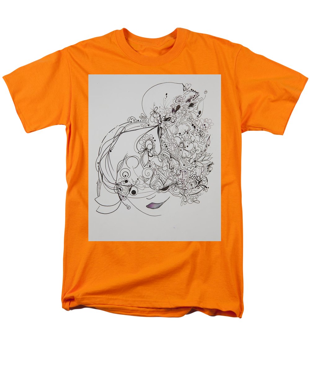 Away They Go - Zentangle Collection - Men's T-Shirt  (Regular Fit)