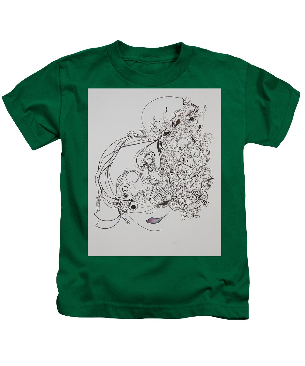 Away They Go - Zentangle Collection - Kids T-Shirt