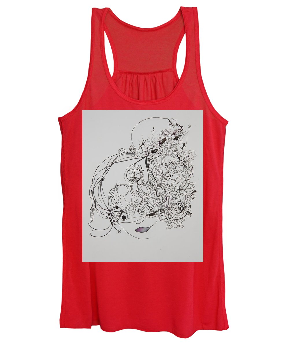 Away They Go - Zentangle Collection - Women's Tank Top