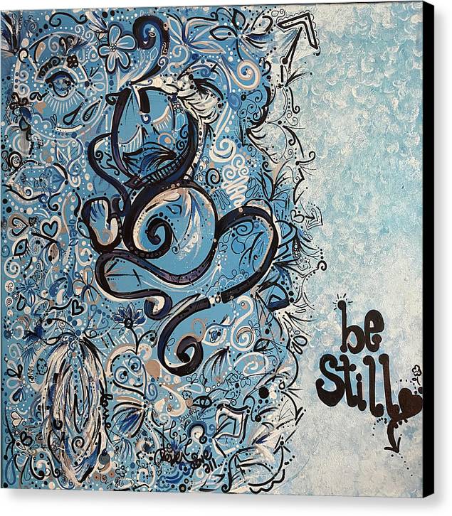 Be Still - Abstract Collection - Canvas Print