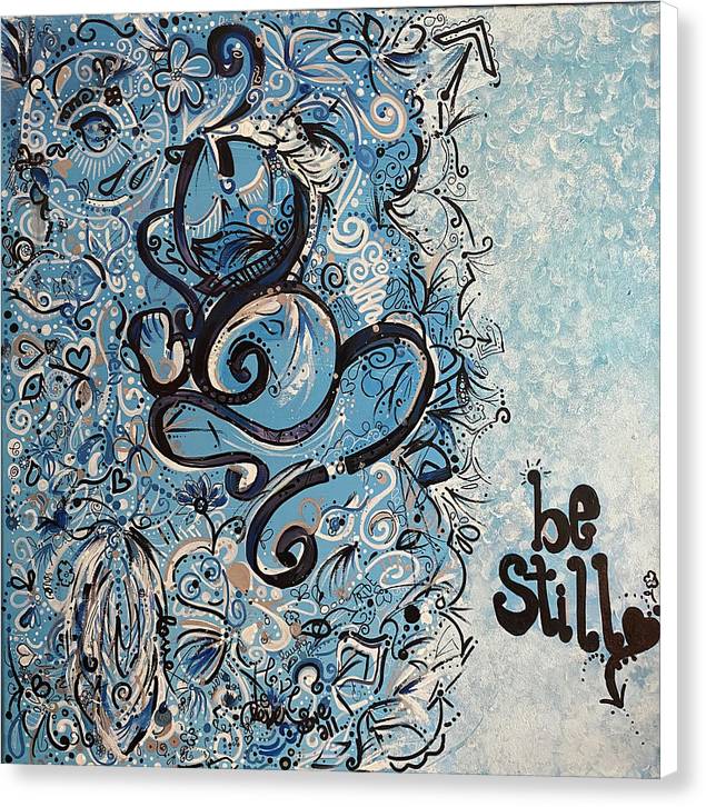 Be Still - Abstract Collection - Canvas Print