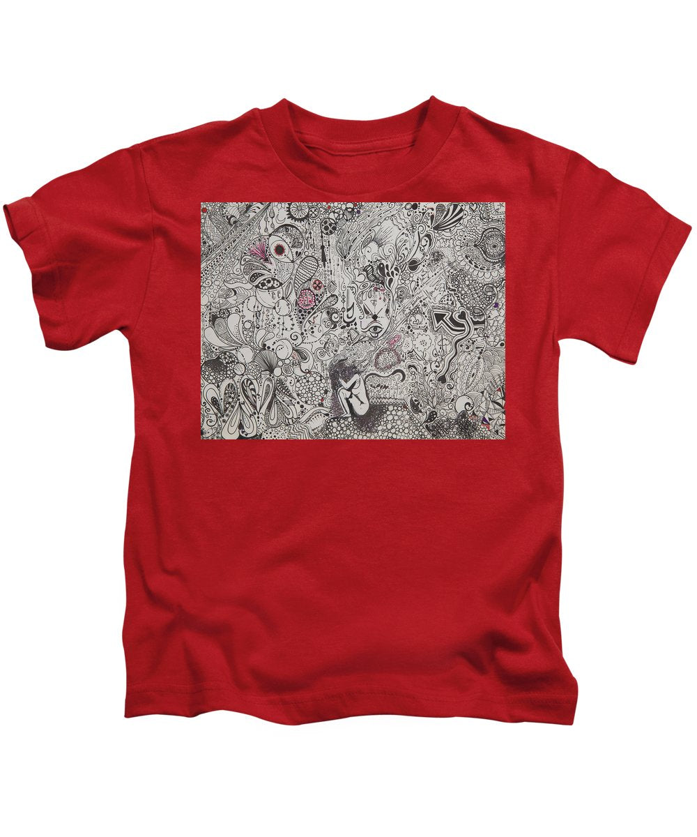 Beautiful chaos - Zentangle Collection - Kids T-Shirt