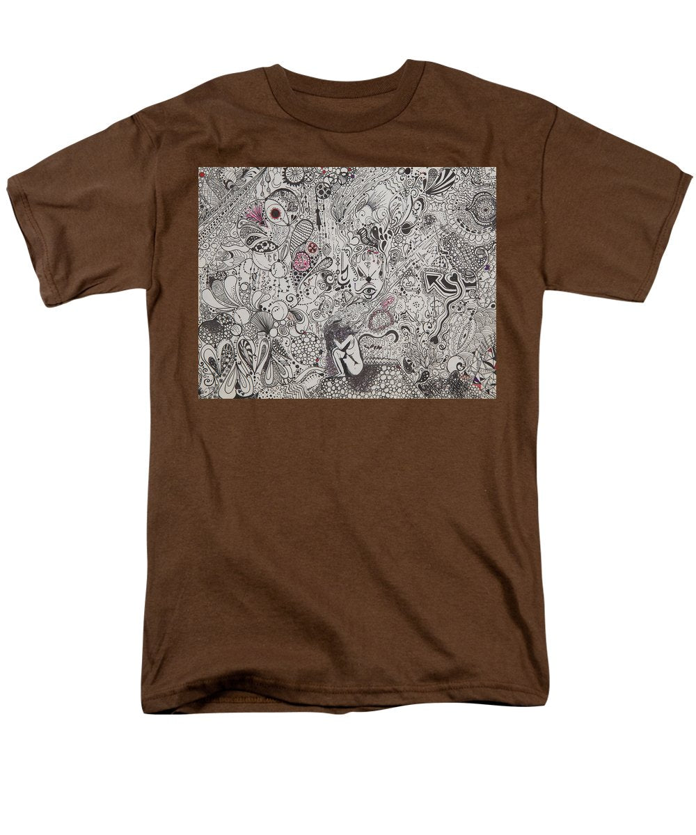 Beautiful chaos - Zentangle Collection - Men's T-Shirt  (Regular Fit)