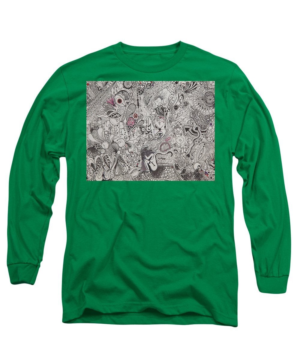 Beautiful chaos - Zentangle Collection - Long Sleeve T-Shirt