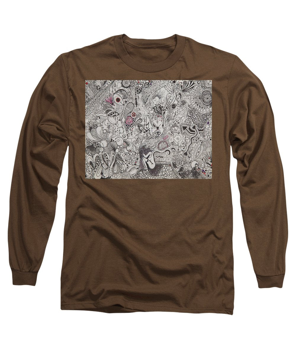 Beautiful chaos - Zentangle Collection - Long Sleeve T-Shirt