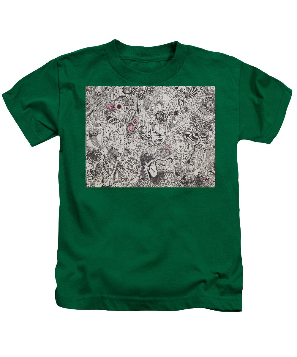 Beautiful chaos - Zentangle Collection - Kids T-Shirt