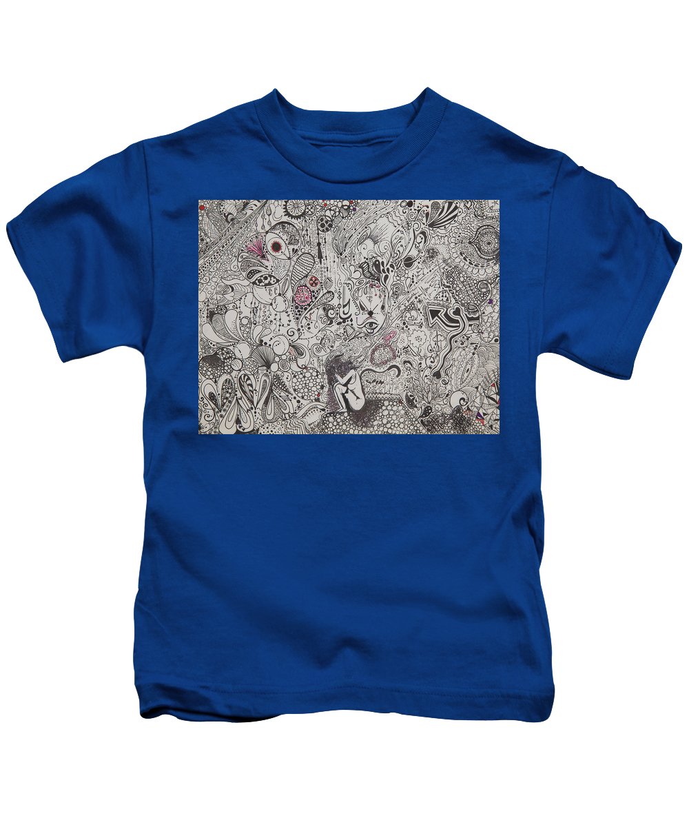 Beautiful chaos - Zentangle Collection - Kids T-Shirt