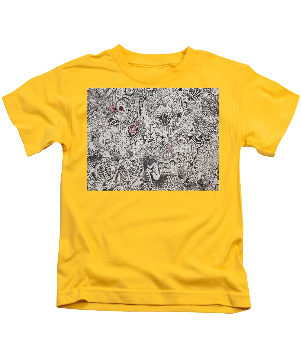 Beautiful chaos - Zentangle Collection - Kids T-Shirt