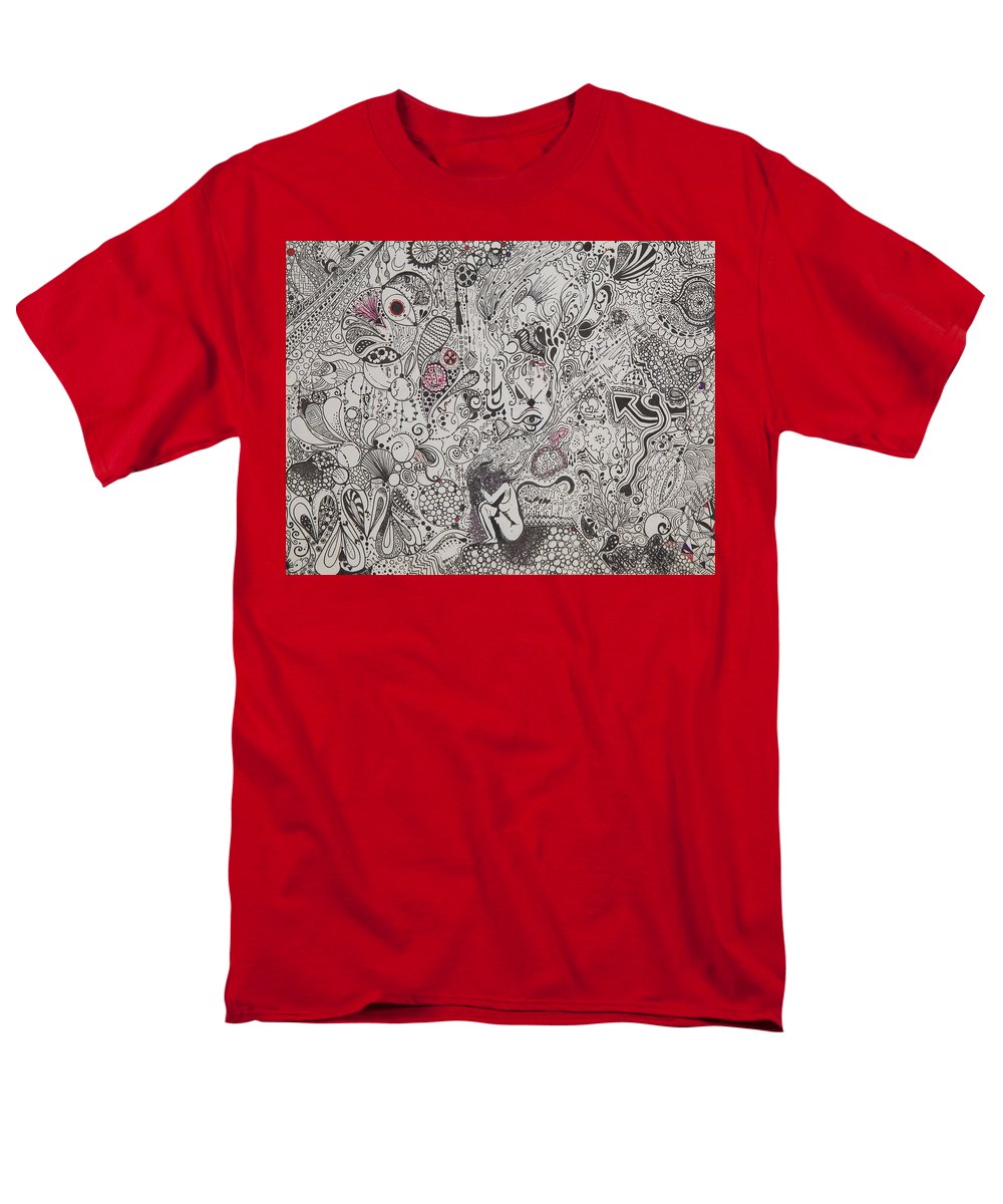 Beautiful chaos - Zentangle Collection - Men's T-Shirt  (Regular Fit)