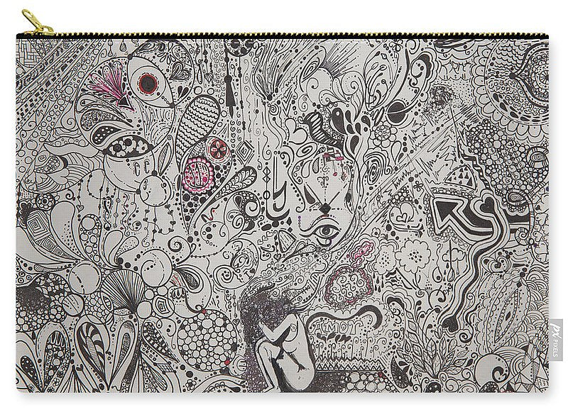 Beautiful chaos - Zentangle Collection - Carry-All Pouch