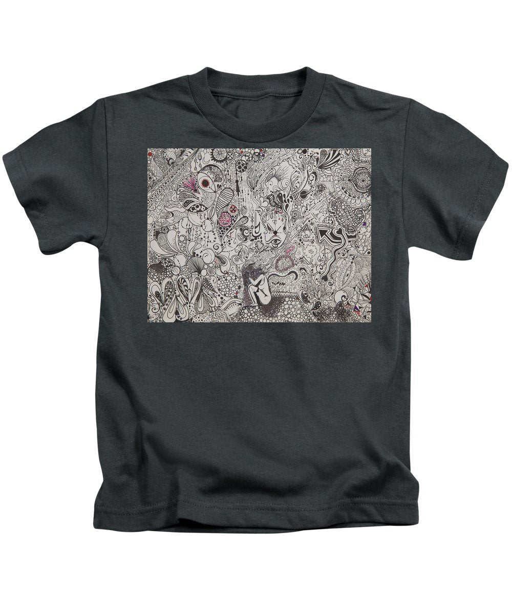 Beautiful chaos - Zentangle Collection - Kids T-Shirt