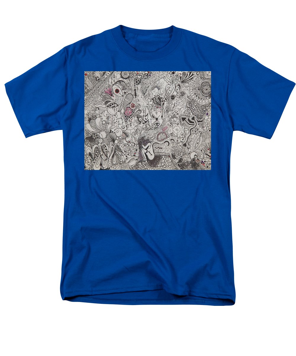 Beautiful chaos - Zentangle Collection - Men's T-Shirt  (Regular Fit)