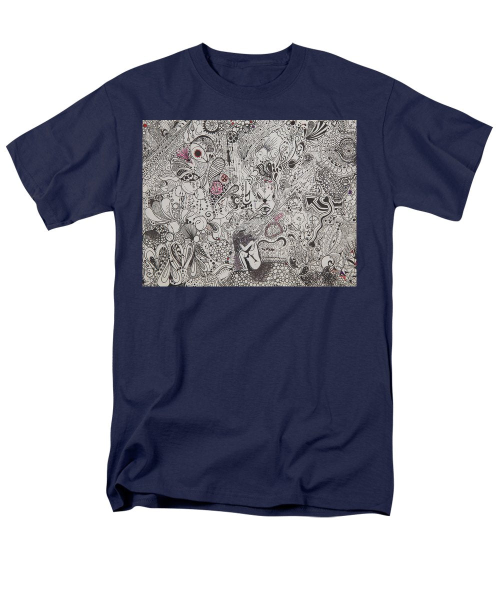 Beautiful chaos - Zentangle Collection - Men's T-Shirt  (Regular Fit)