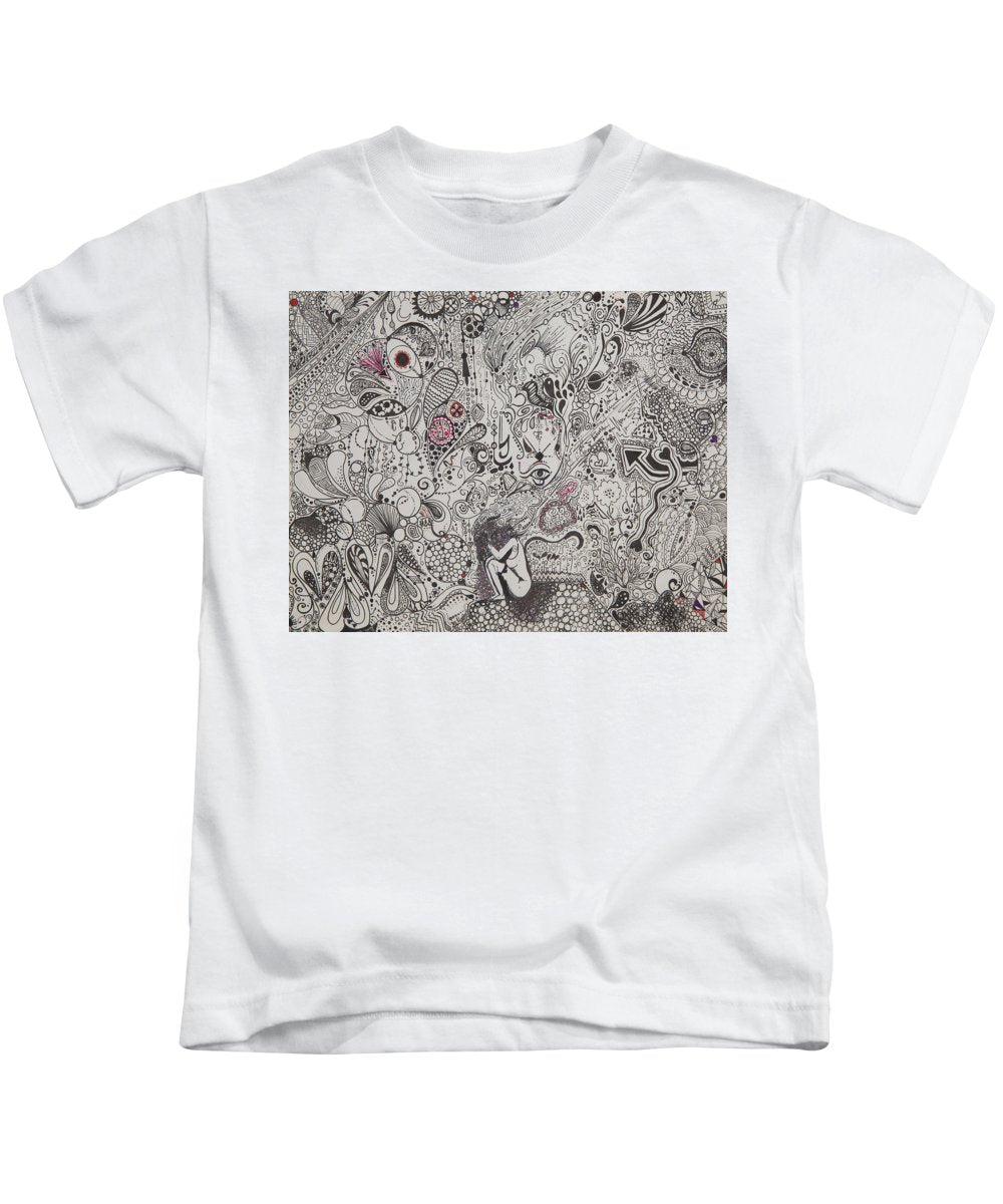 Beautiful chaos - Zentangle Collection - Kids T-Shirt