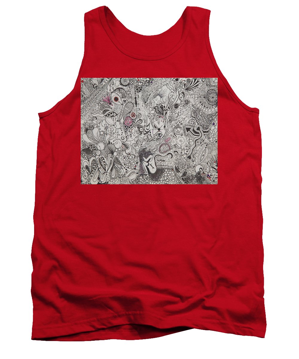 Beautiful chaos - Zentangle Collection - Tank Top