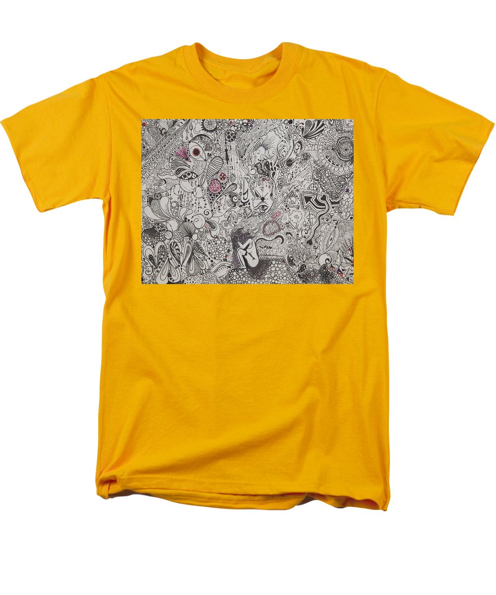 Beautiful chaos - Zentangle Collection - Men's T-Shirt  (Regular Fit)