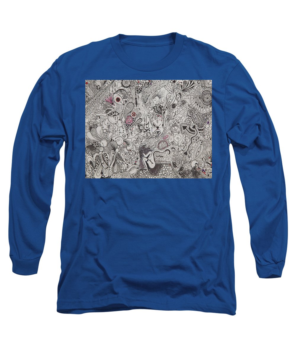 Beautiful chaos - Zentangle Collection - Long Sleeve T-Shirt