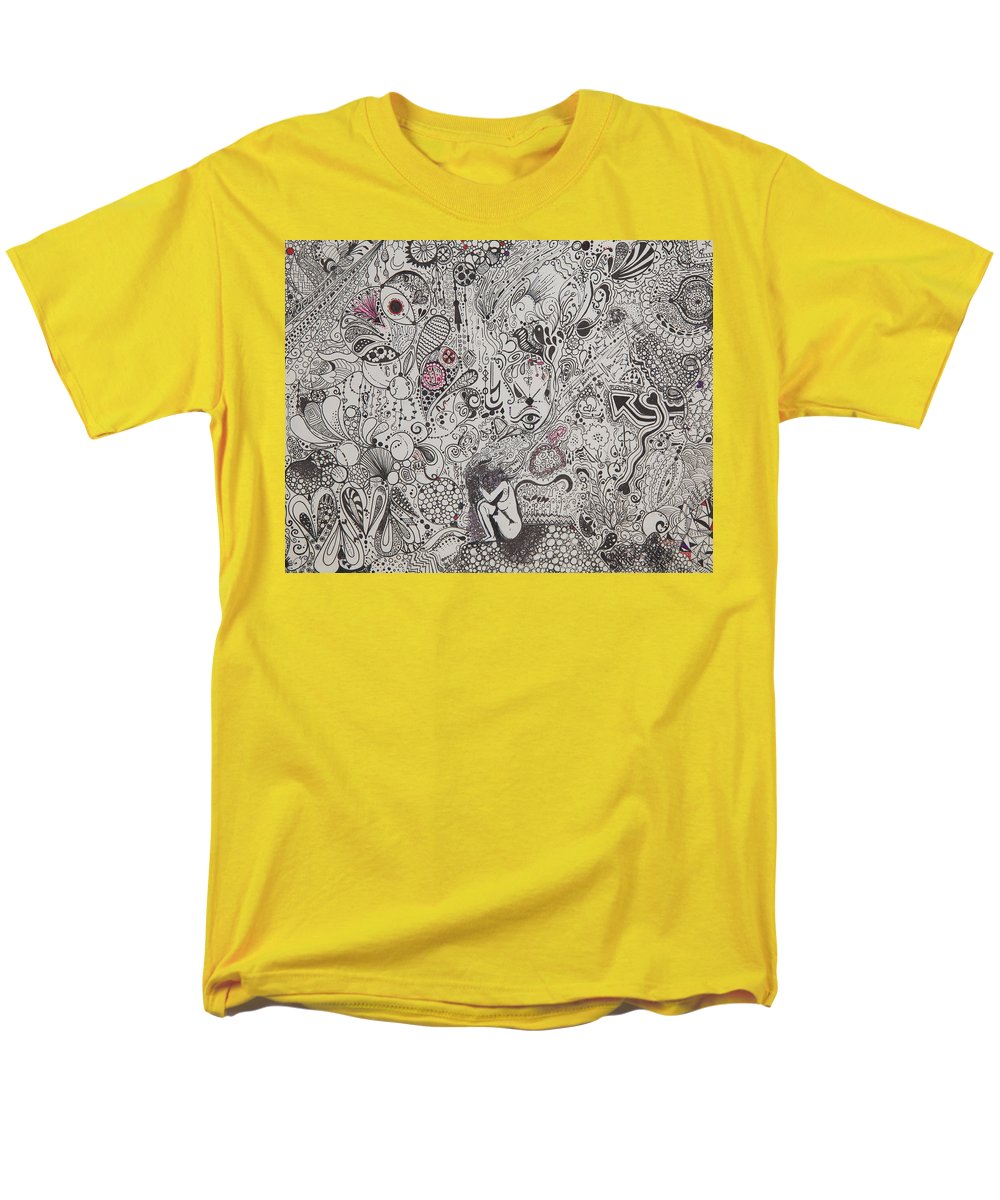 Beautiful chaos - Zentangle Collection - Men's T-Shirt  (Regular Fit)