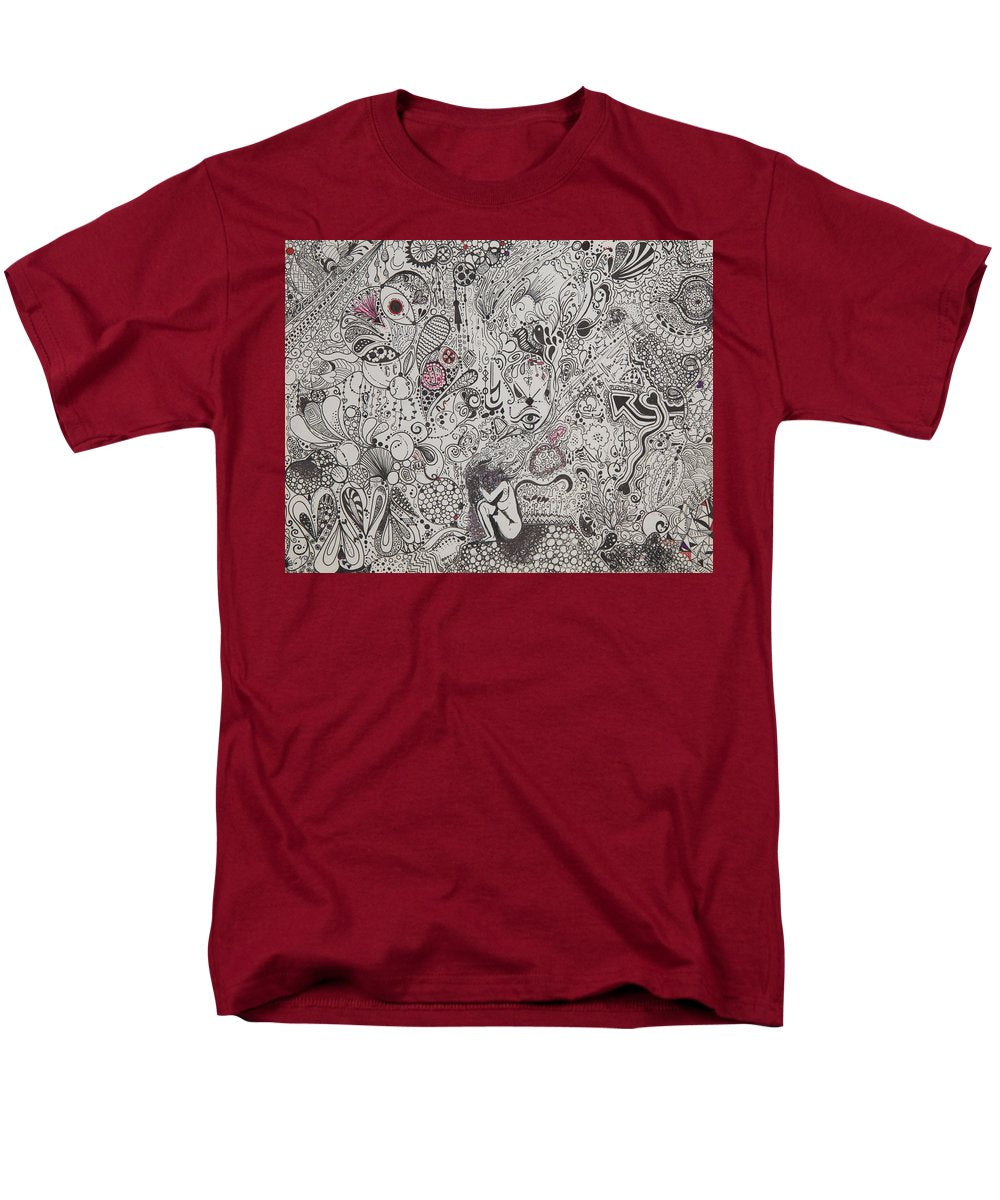 Beautiful chaos - Zentangle Collection - Men's T-Shirt  (Regular Fit)