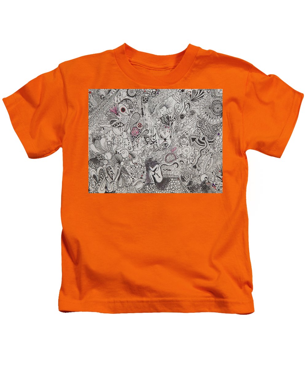 Beautiful chaos - Zentangle Collection - Kids T-Shirt