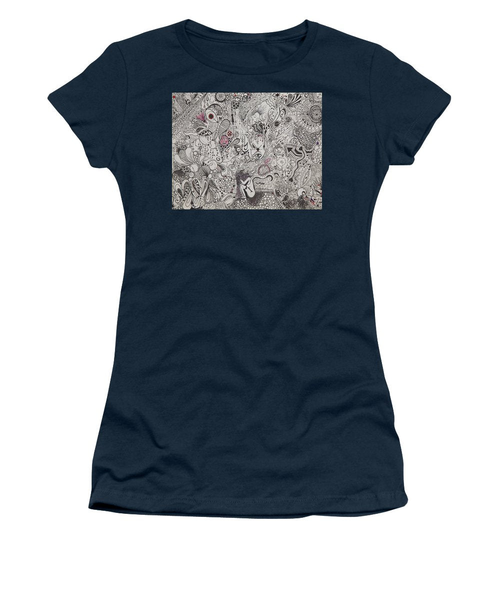 Beautiful chaos - Zentangle Collection - Women's T-Shirt