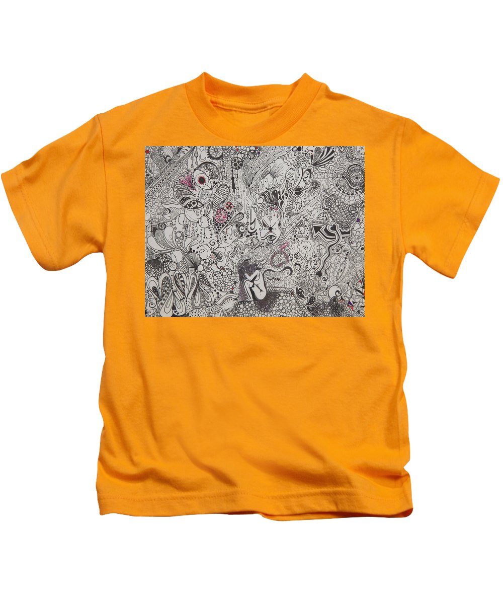 Beautiful chaos - Zentangle Collection - Kids T-Shirt