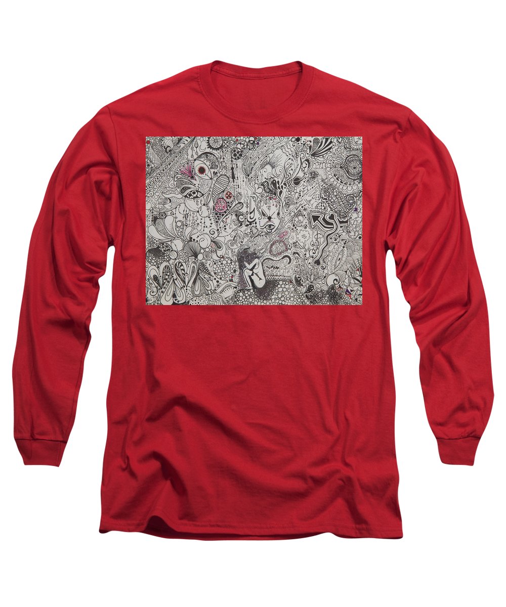 Beautiful chaos - Zentangle Collection - Long Sleeve T-Shirt