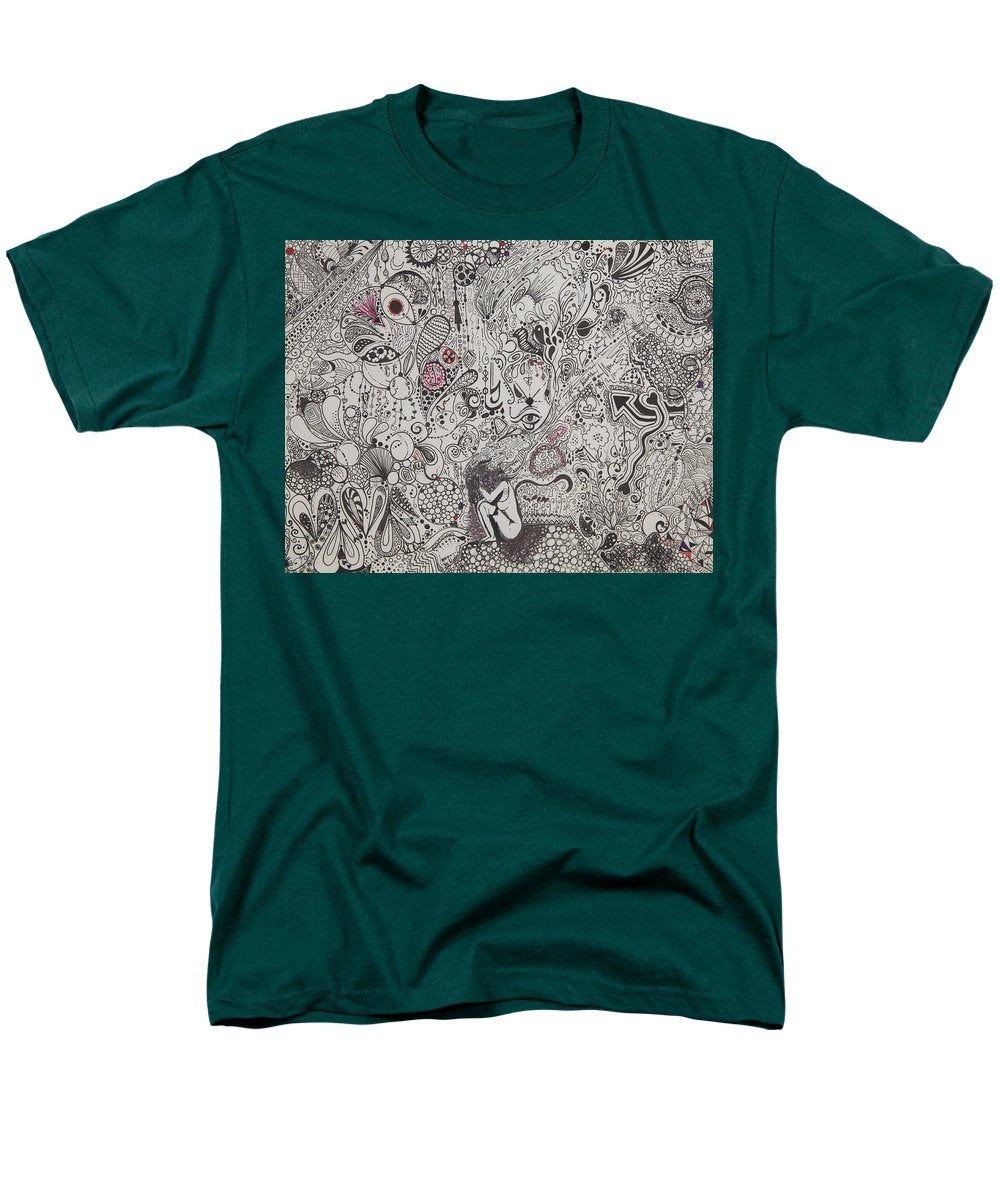 Beautiful chaos - Zentangle Collection - Men's T-Shirt  (Regular Fit)