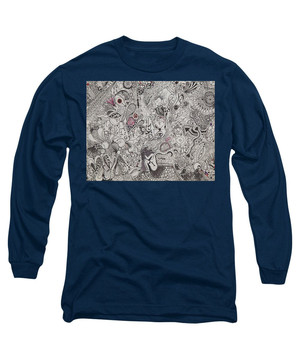 Beautiful chaos - Zentangle Collection - Long Sleeve T-Shirt