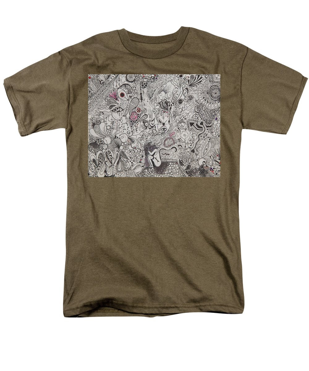 Beautiful chaos - Zentangle Collection - Men's T-Shirt  (Regular Fit)