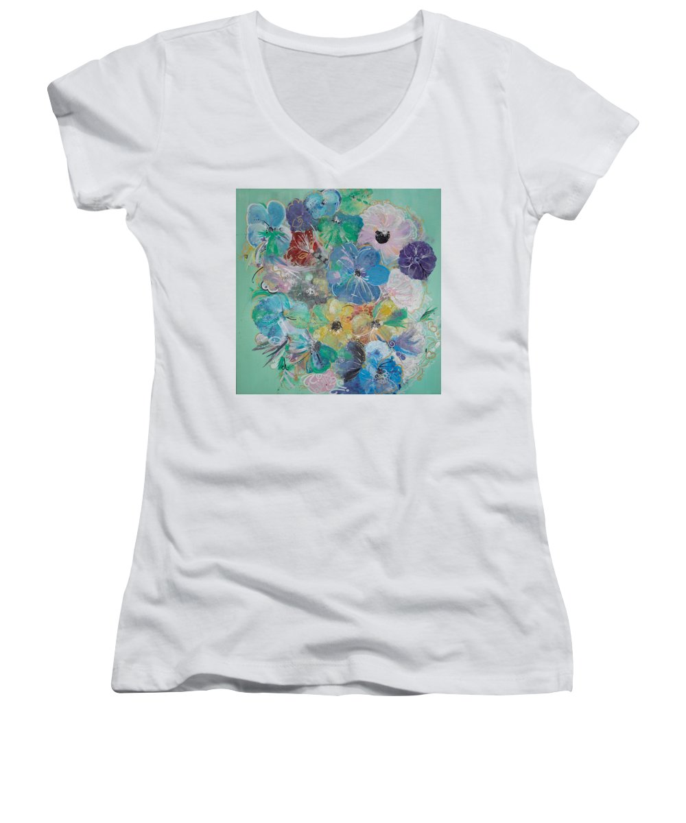 Bella Bloom - Blooming Collection - Women's V-Neck