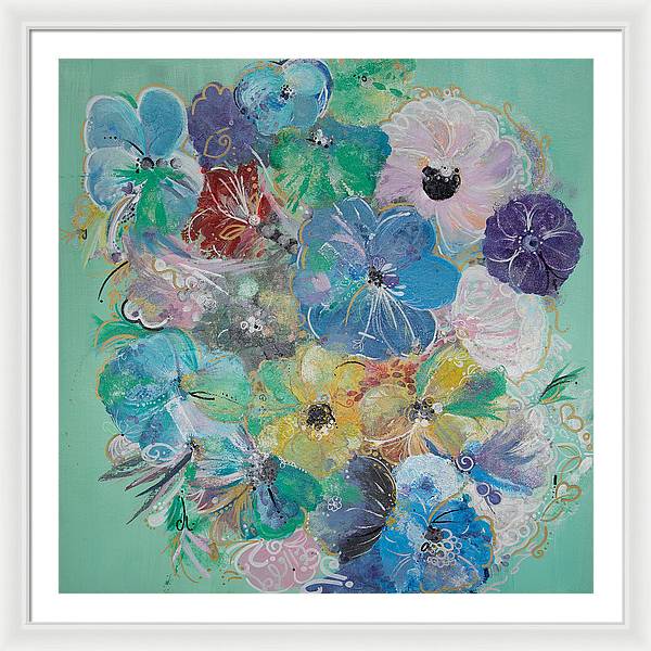 Bella Bloom - Blooming Collection - Framed Print