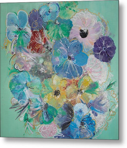 Bella Bloom - Blooming Collection - Metal Print