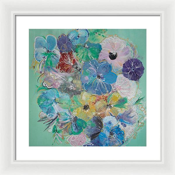 Bella Bloom - Blooming Collection - Framed Print