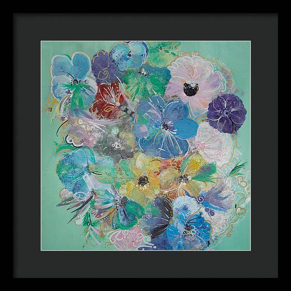 Bella Bloom - Blooming Collection - Framed Print