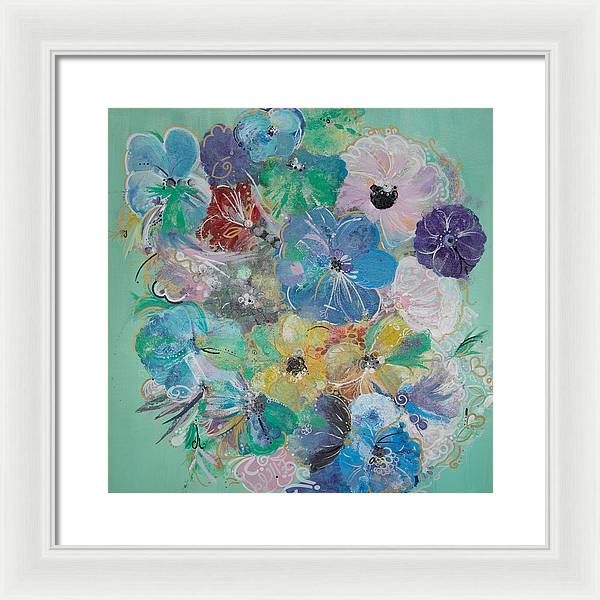 Bella Bloom - Blooming Collection - Framed Print