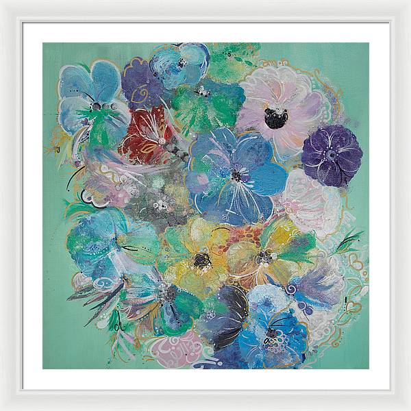 Bella Bloom - Blooming Collection - Framed Print