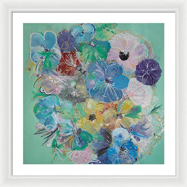 Bella Bloom - Blooming Collection - Framed Print